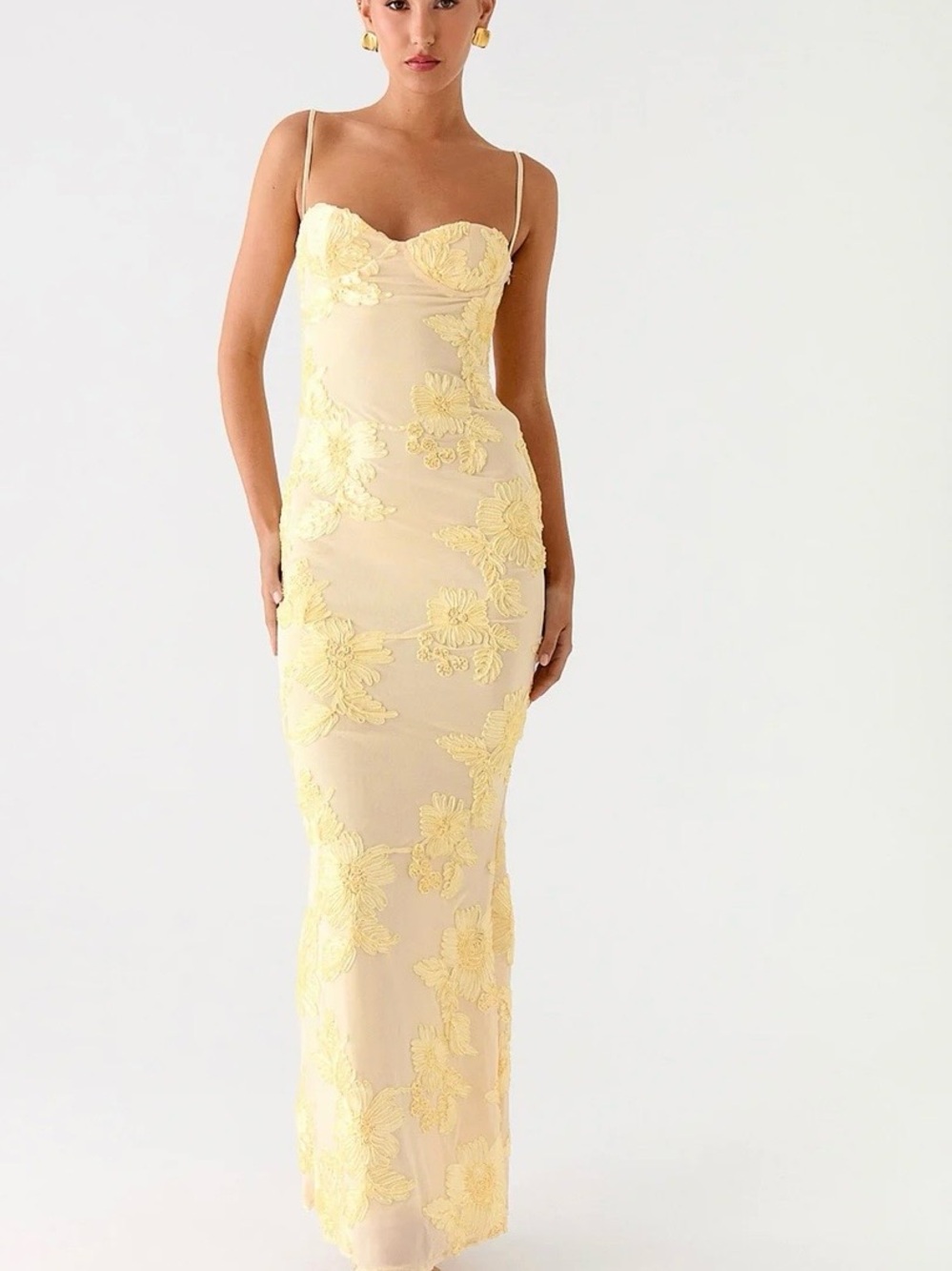 Peppermayo Yellow Maxi Dress - Picture 5 of 5